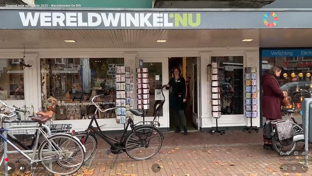 wereldwinkel genomineerde lintje filmpje