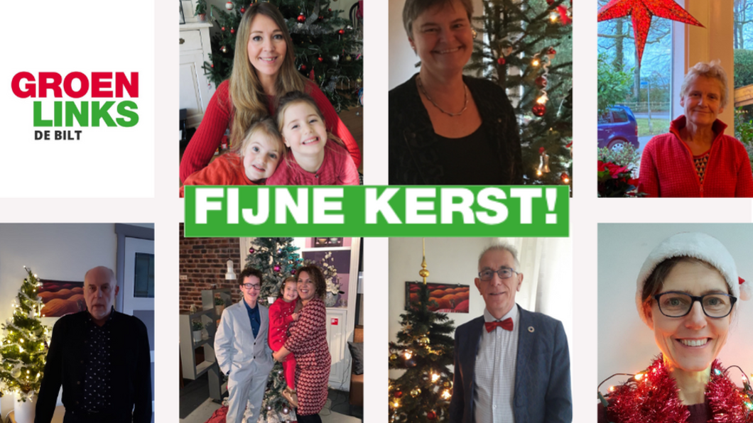 Kerst groet GroenLinks De Bilt