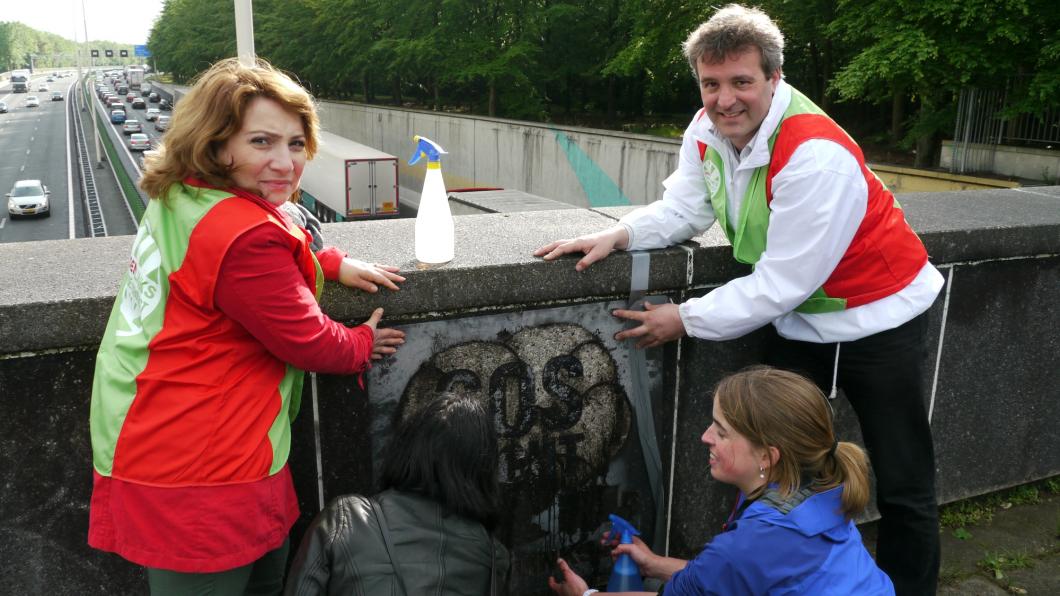 SOS Lucht actie 2014 afdeling Zeist