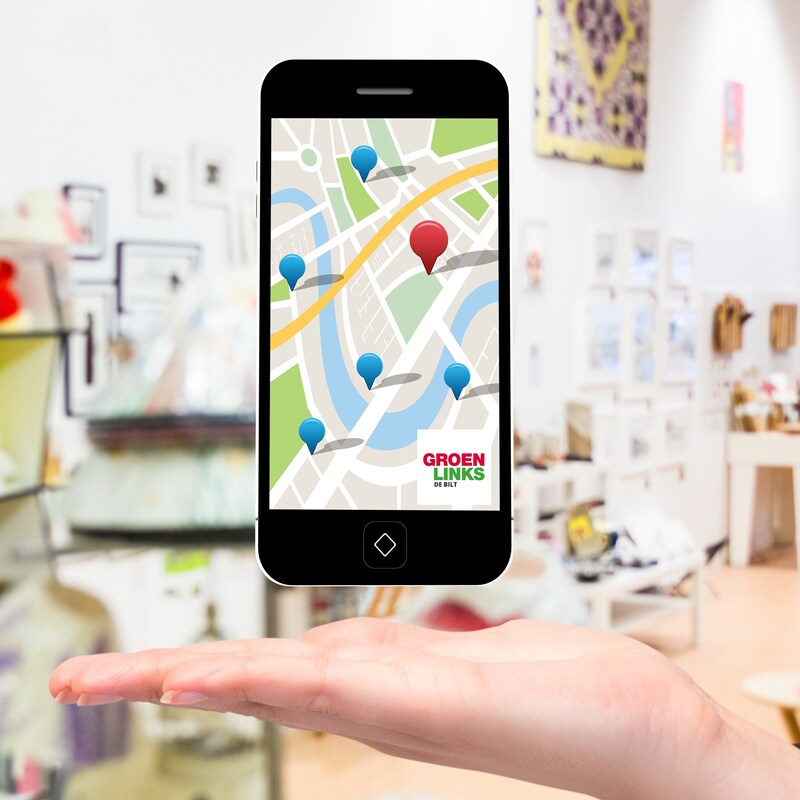 Google maps telefoon incl logo