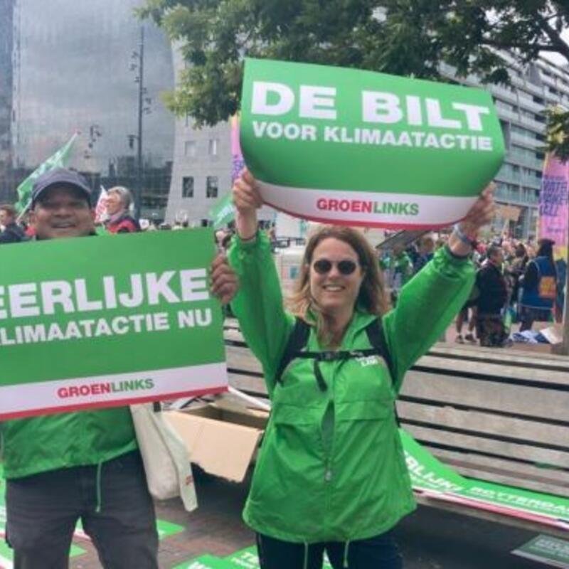 Klimaatmars Jacomijn Partap