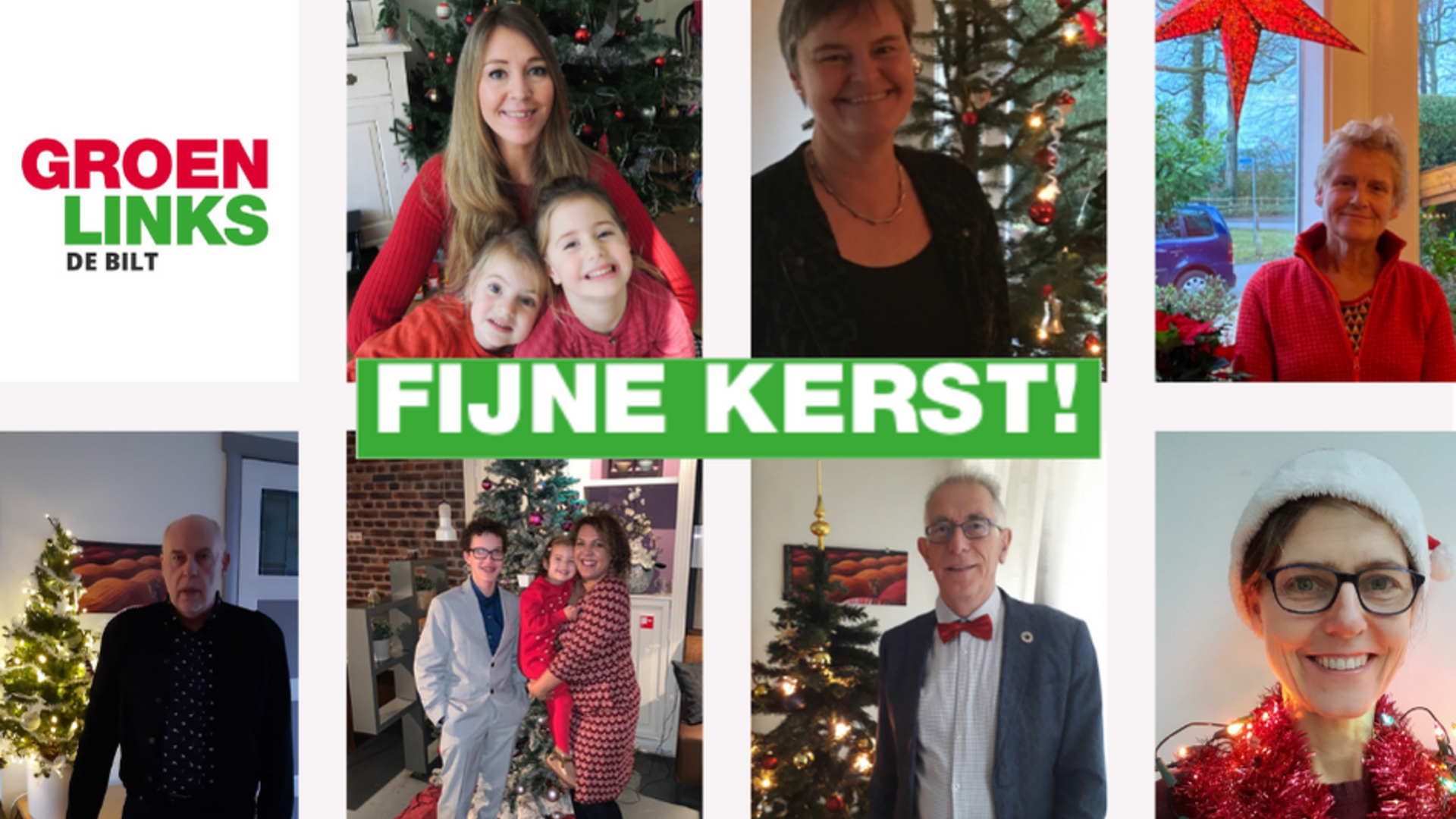 Kerst groet GroenLinks De Bilt