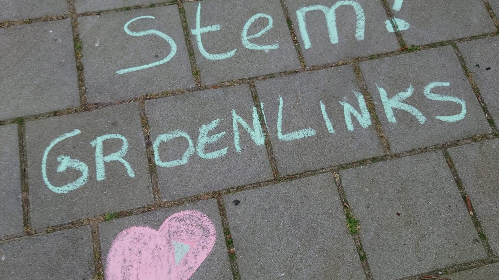 Stem stoepkrijt