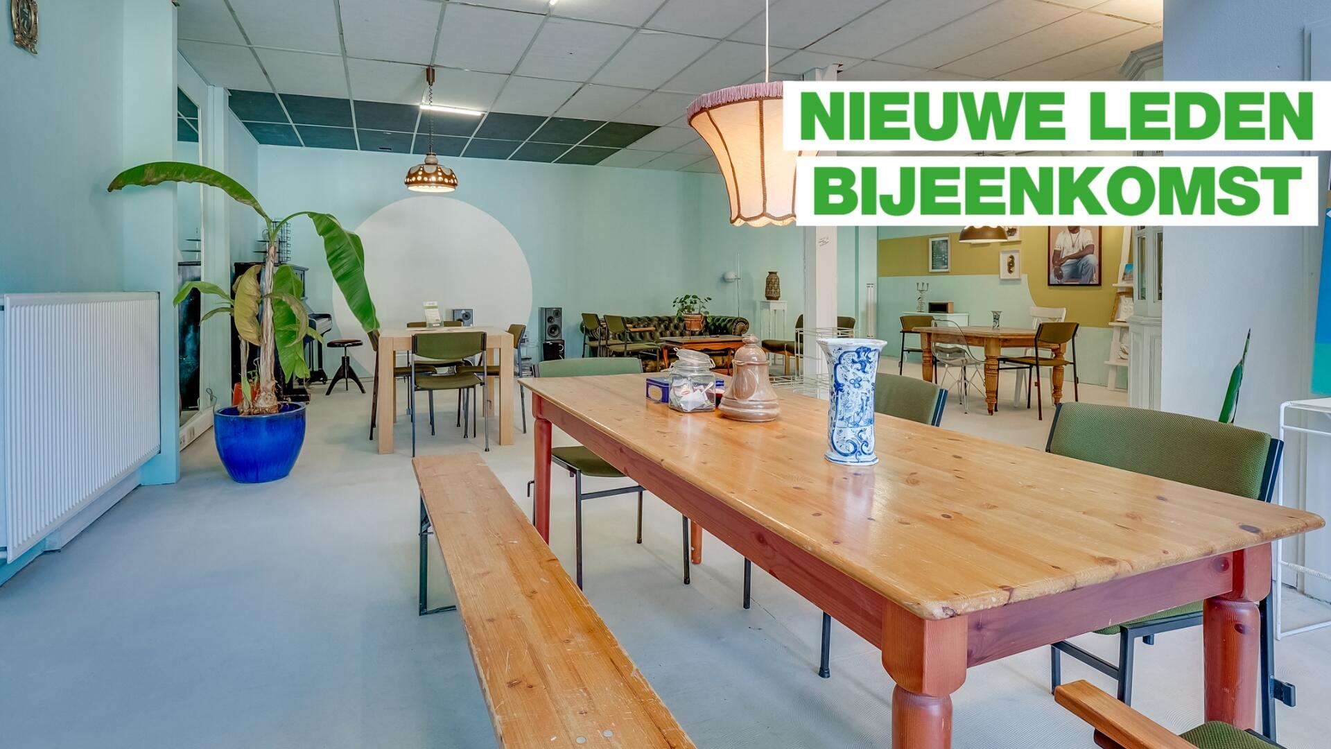 niuewe leden bijeenkomst