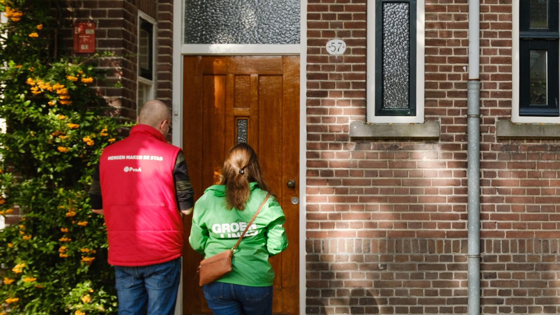 Huis aan huis campagne 